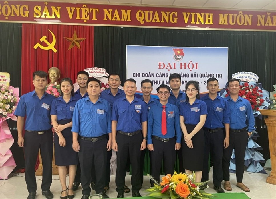 Chi đoàn Cảng vụ Hàng hải Quảng Trị tổ chức thành công Đại hội chi đoàn lần thứ V nhiệm kỳ 2024-2027